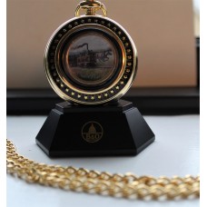 Franklin Mint Baltimore & Ohio Railroad Coin Collector Pocket Watch